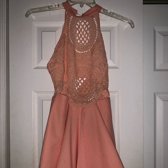 Light Pink Charlotte Russe dress - Picture 3 of 3